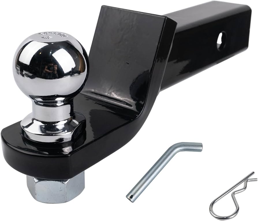 Amazon.co.jp: 高耐久スチール製トレーラーヒッチセット - 牽引ヒッチ