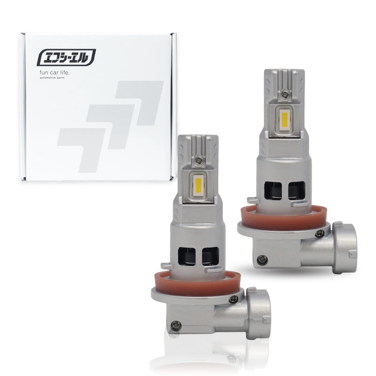 Amazon | fcl.(エフシーエル) h8 h11 h16 フォグランプ led ホワイト