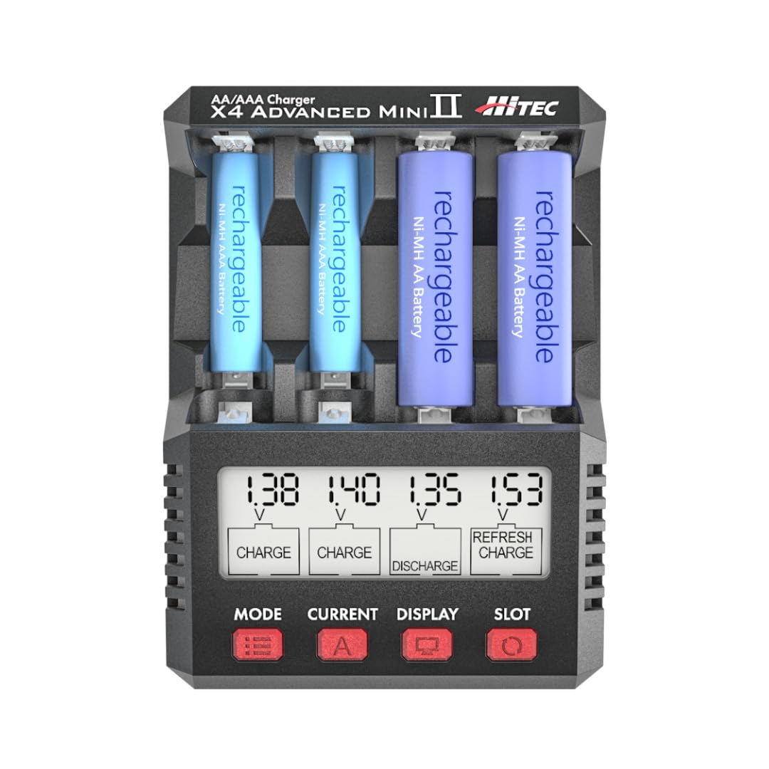 Amazon | ハイテック AA/AAAチャージャー X4 Advanced mini II