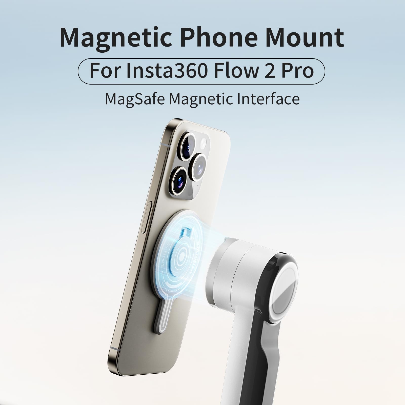 Amazon.co.jp: Insta360 Flow 2 Proジンバル 磁気アダプターinsta flow