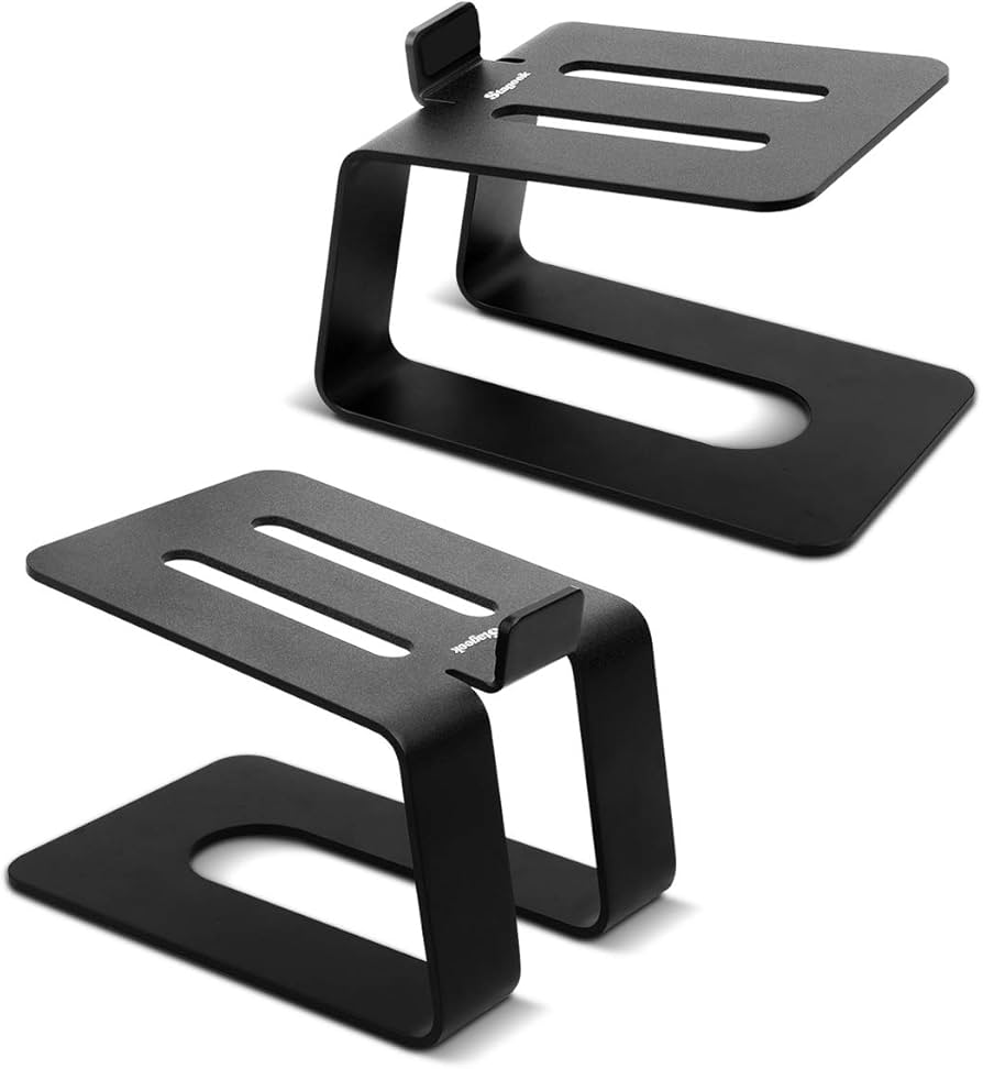 Amazon | Stageek スピーカースタンド 卓上 小型スピーカーアルミ台座