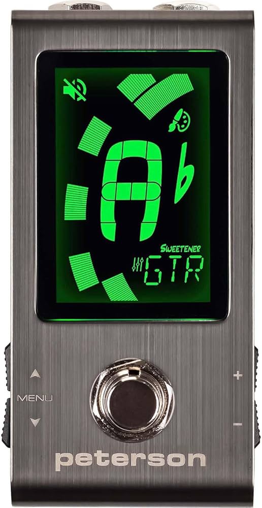 Amazon | ストロボ・チューナー・ペダル Strobo Stomp Mini peterson