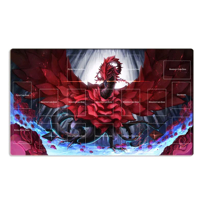 Amazon | Mlikemat プレイマット ブラックローズドラゴン TCG CCG OCG