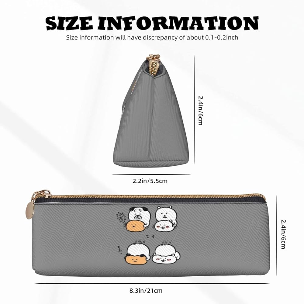 Amazon.co.jp: 自分ツッコミくま ペンケース 大容量 筆箱 多機能