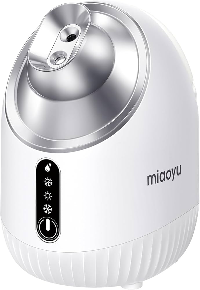 Amazon.co.jp: miaoyu フェイススチーマー 濃密ナノミスト 温冷
