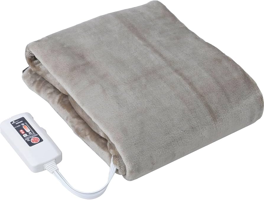 Amazon | [山善] 電気毛布 敷き 電気敷毛布 140×80cm シングル 洗える
