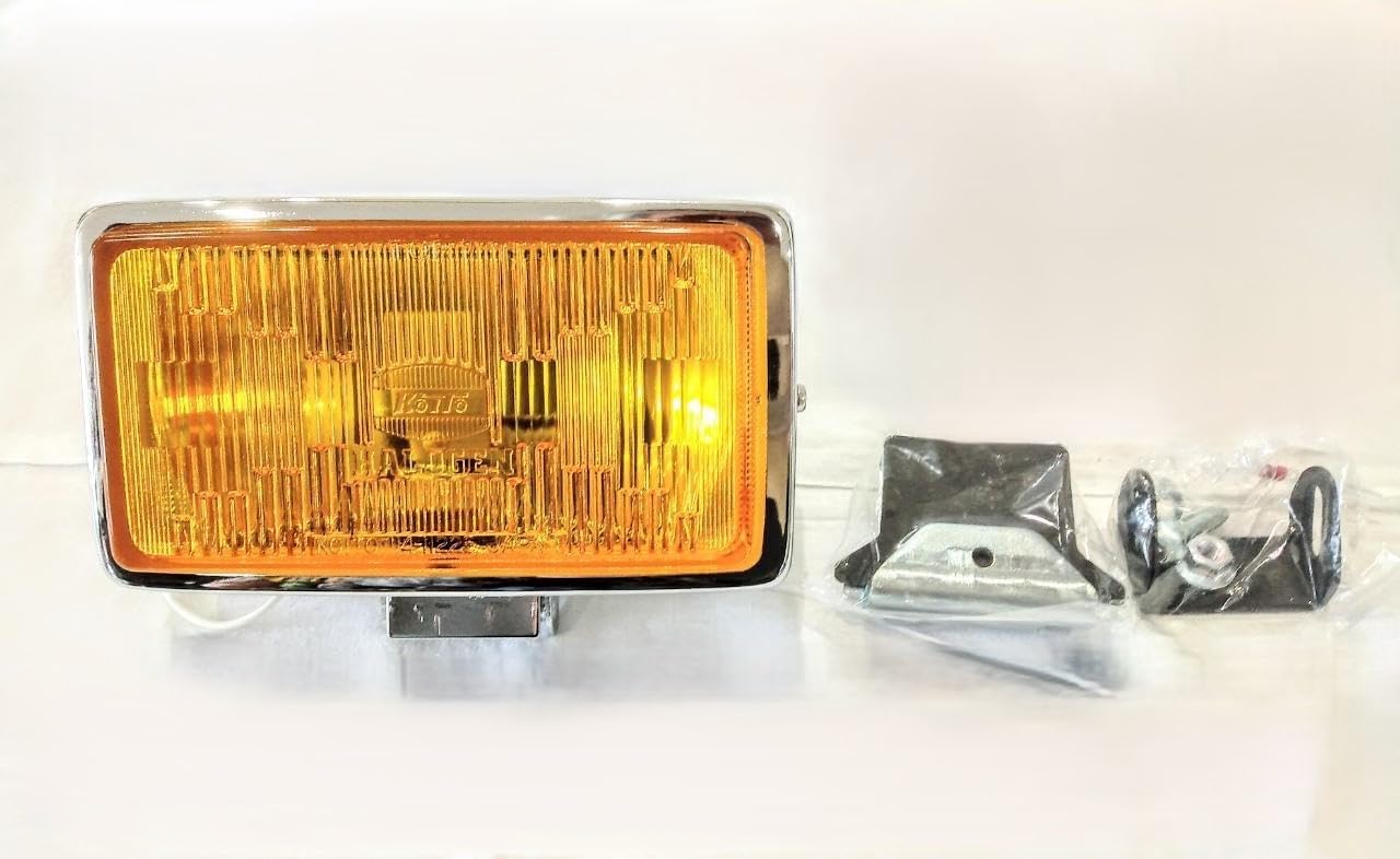 Amazon | トラック用 小糸 角型 フォグランプ 12V (H3 55W イエロー