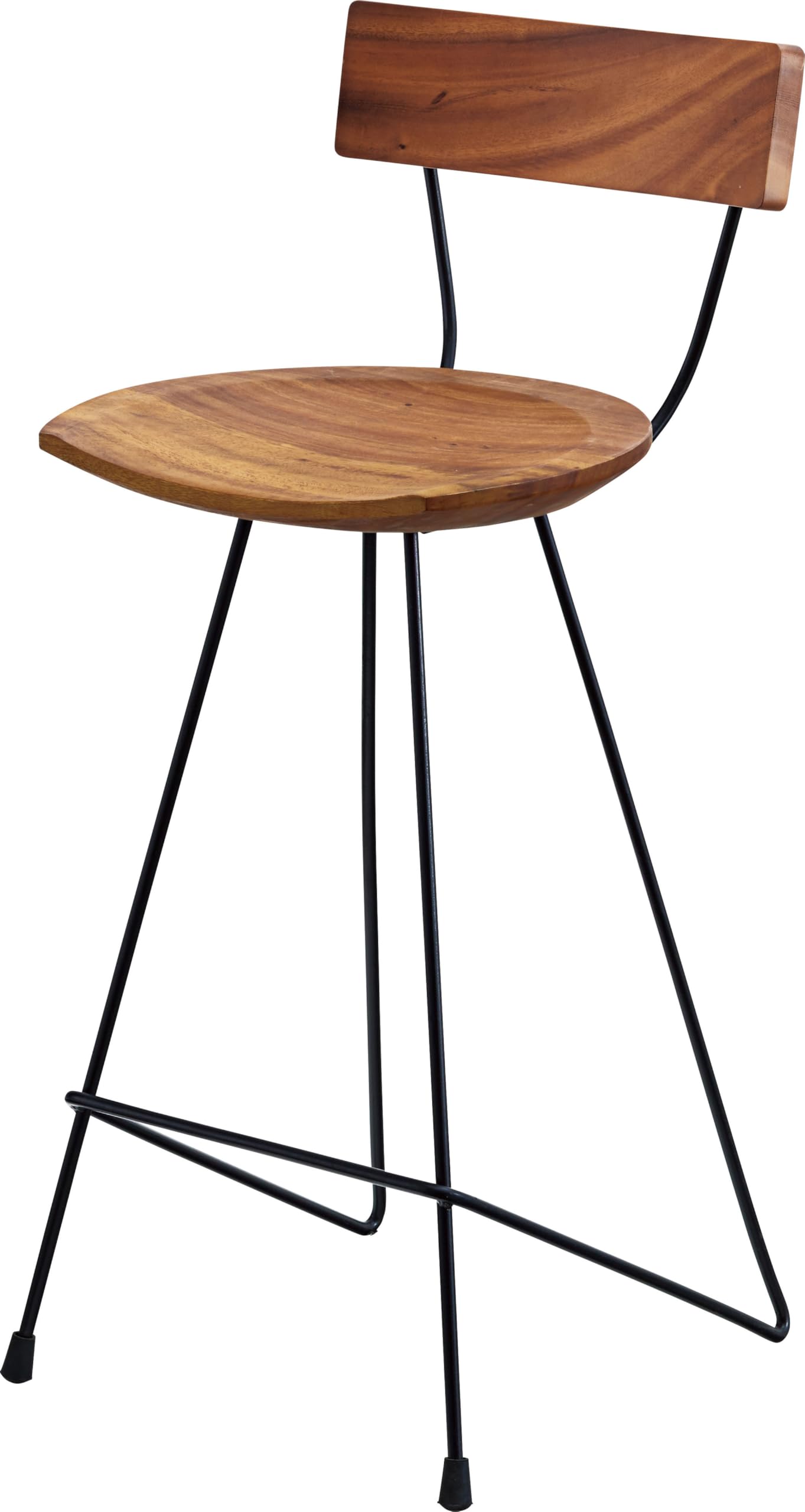 Amazon｜東谷 AZUMAYA ジェラルド ウッドカウンターチェア ブラウン JW