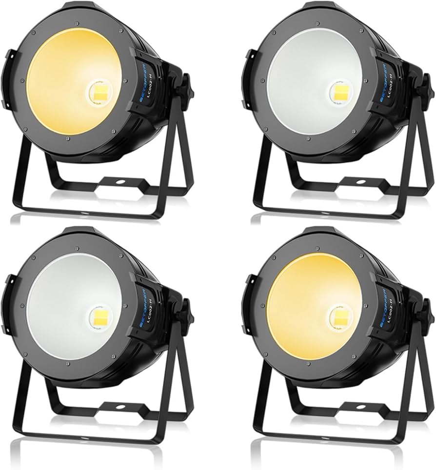 Amazon.co.jp: BETOPPER 200W COB LED 舞台照明 撮影録画スポット