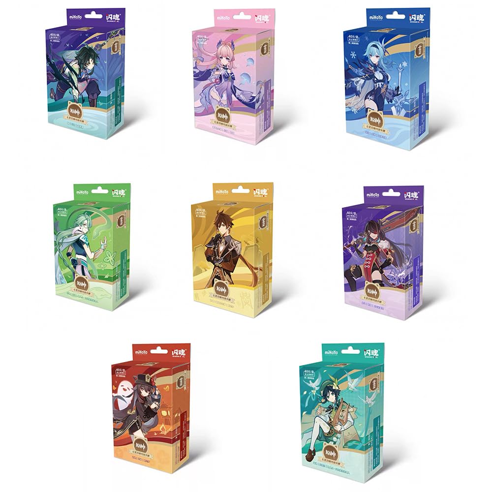 Amazon.co.jp: 原神 七聖召喚 構築デッキ Vol.2 セット 8ボックス