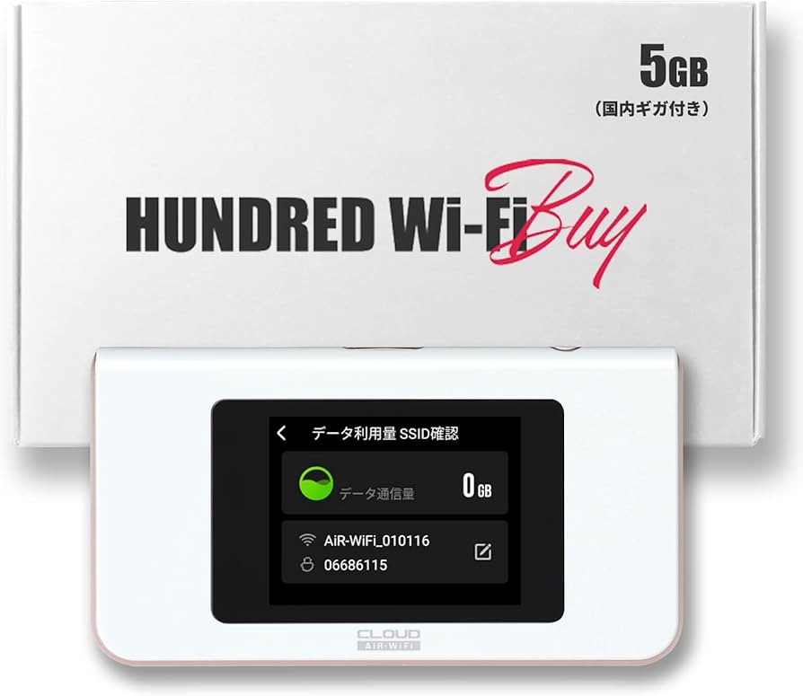 Amazon.co.jp: 【HUNDRED Wi-Fi チャージ Type】スターターパック 高