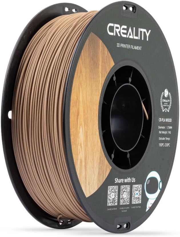 Amazon.co.jp: Creality CR-Wood フィラメント ウッド PLA 木製 1.75mm