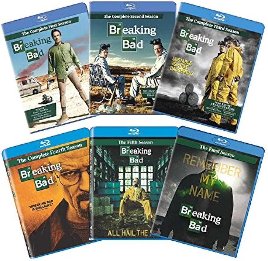 Amazon.com: Breaking Bad: The Complete Series (6-Pack Bundle) [Blu