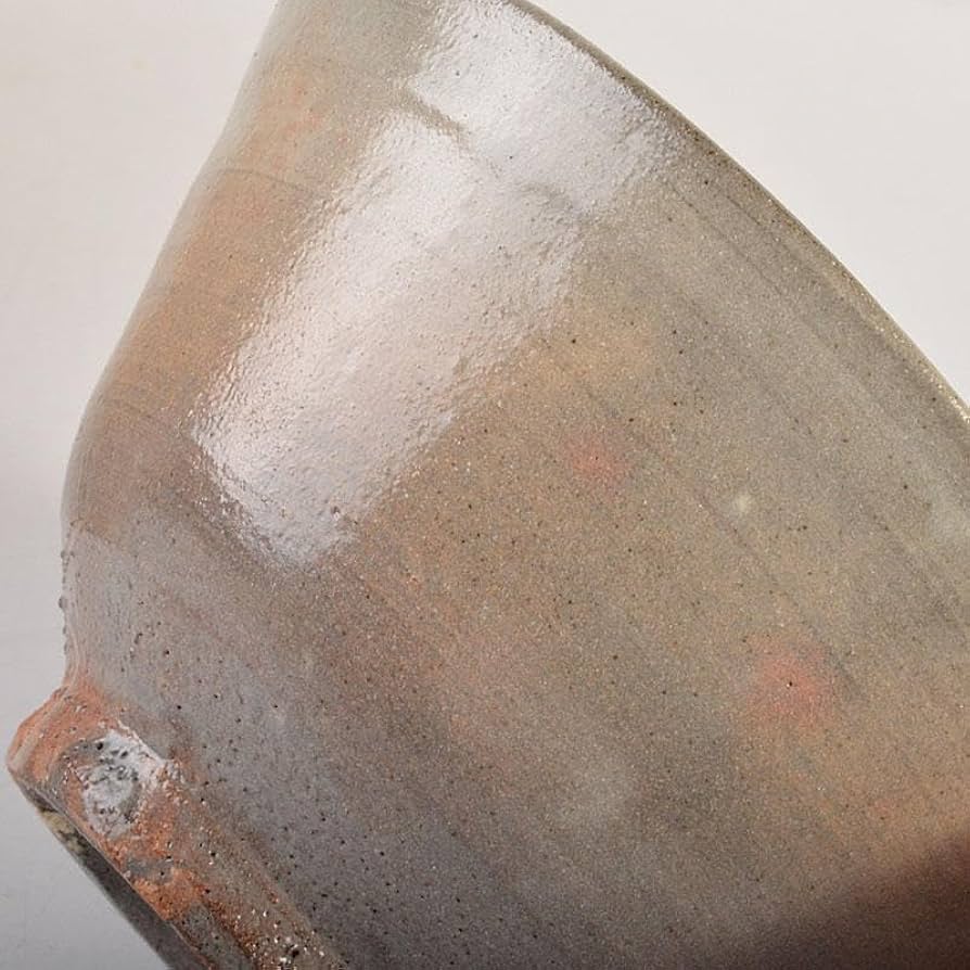 Amazon.co.jp: 茶道具 信州岩井堂焼 古賀無量作 粉吹茶碗 蓋二重箱 共