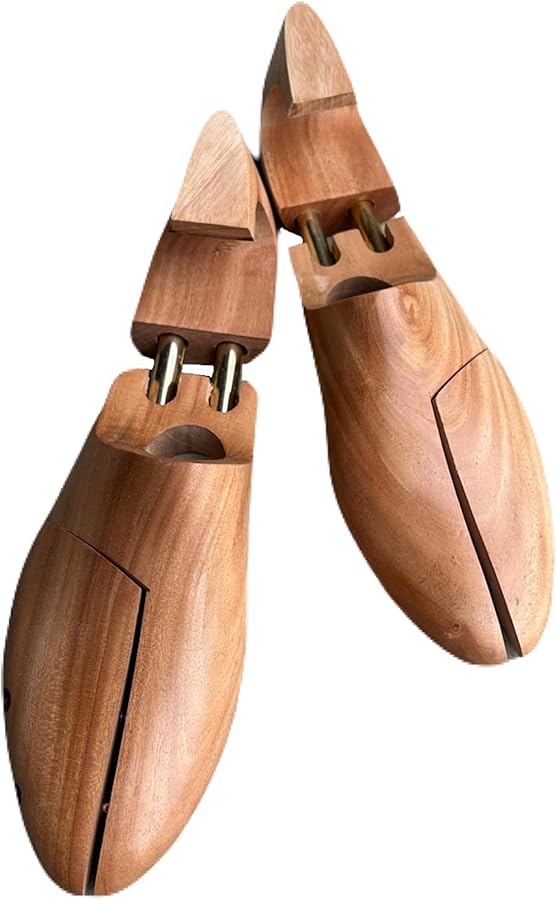 Amazon | [グロッシーシュ] 木製シューキーパー マホガニー メンズ