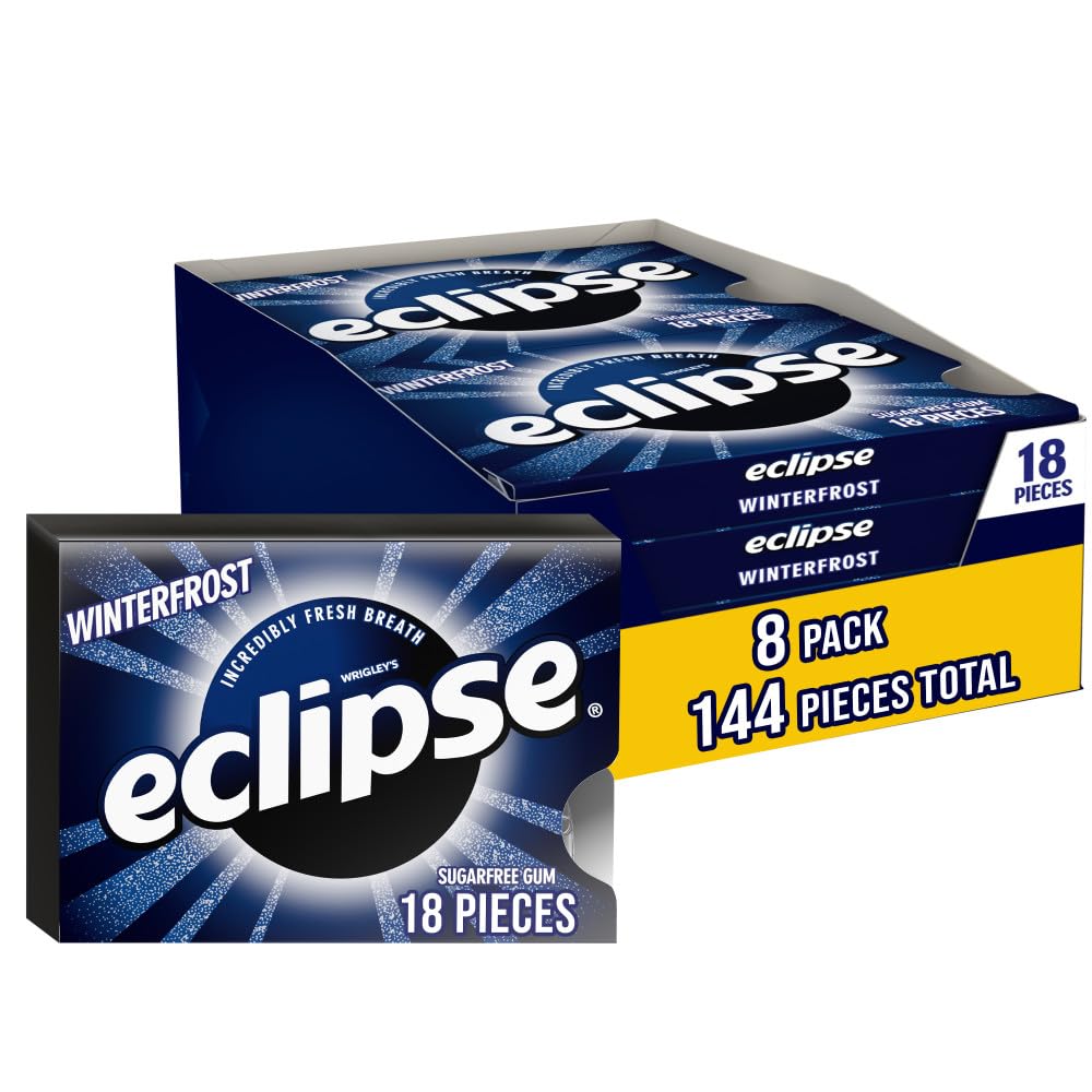 Amazon.com: ECLIPSE Winterfrost Sugar Free Chewing Gum Bulk Pack