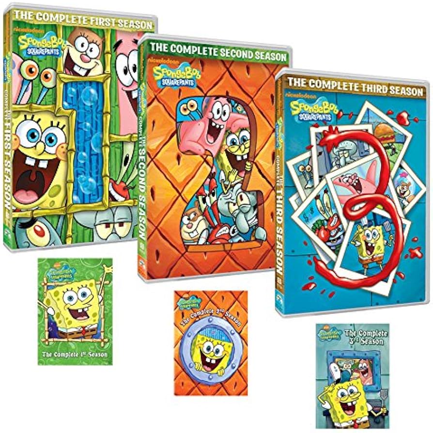 Amazon.com: SpongeBob SquarePants: Seasons 1-3 : Movies & TV