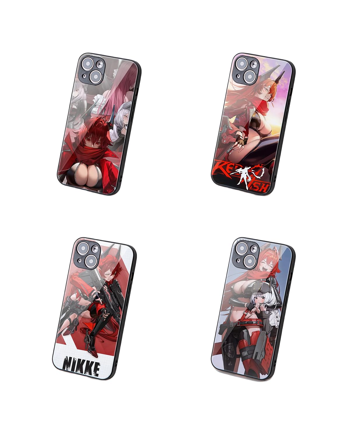 Amazon.co.jp: 勝利の女神：NIKKE レッドフード Iphoneケース RED ASH