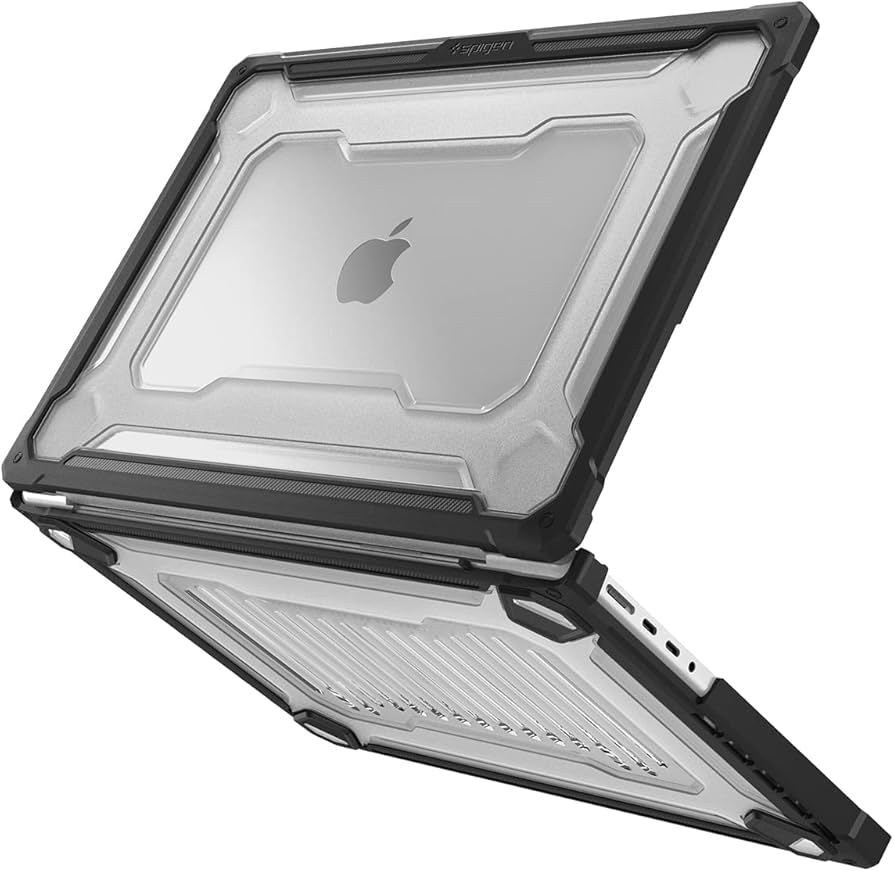 Spigen Rugged Armor Case Compatible with MacBook Pro 14 inch Case