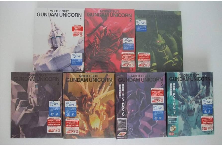 Amazon.co.jp: 機動戦士ガンダムUC 劇場限定版 Blu-ray 全7巻セット : DVD