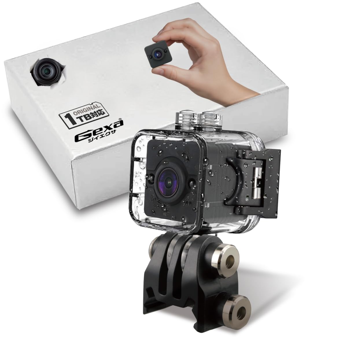 Amazon.co.jp: Gexa（ジイエクサ） 1080P 小型カメラ トイデジタル