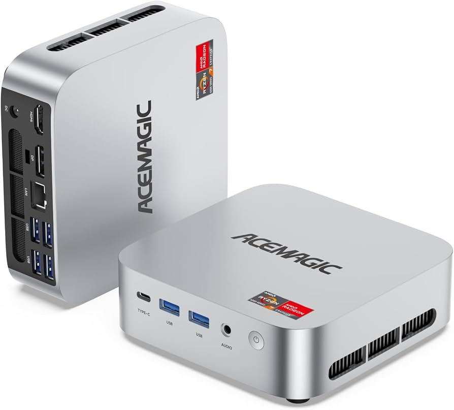 Amazon.com: ACEMAGIC Mini PC AMD Ryzen 7 6800H, Mini Gaming PC