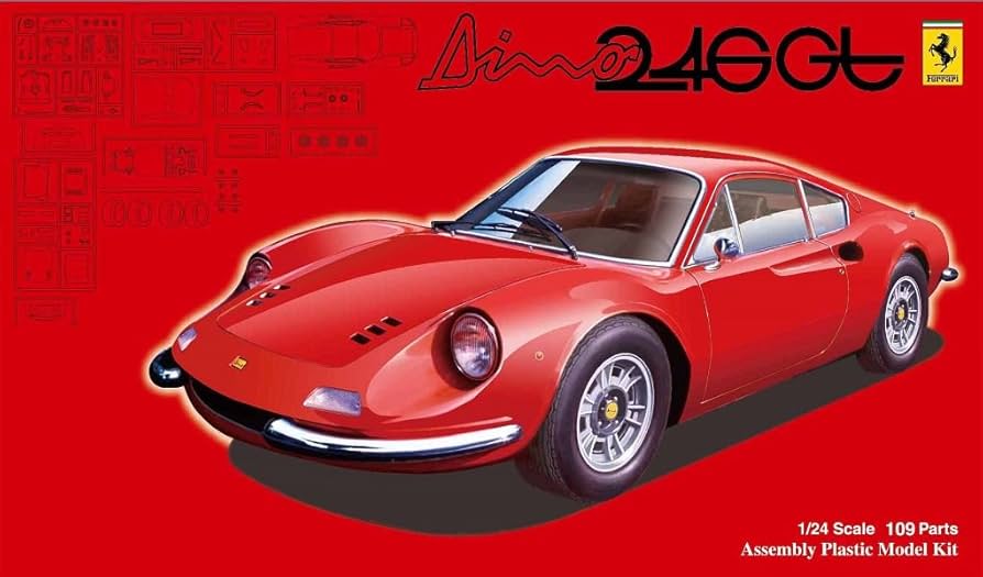 Amazon | フジミ模型 1/24 リアルスポーツカーシリーズNo.101 ディノ