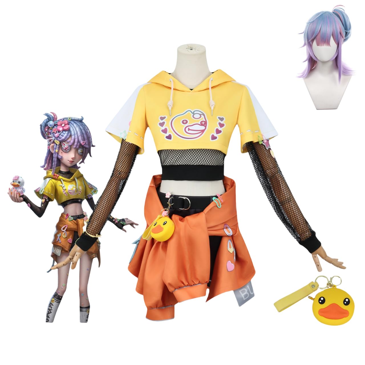 Amazon.co.jp: 第五人格×B․Duckコラボ 調香師 Buffy コスプレ衣装