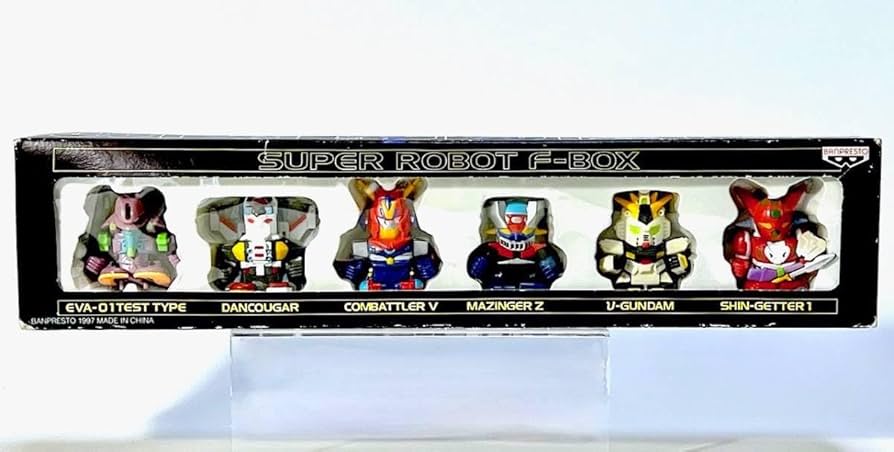 Amazon.co.jp: スーパーロボット大戦 ゼンマイ人形 F-BOX 6体セット