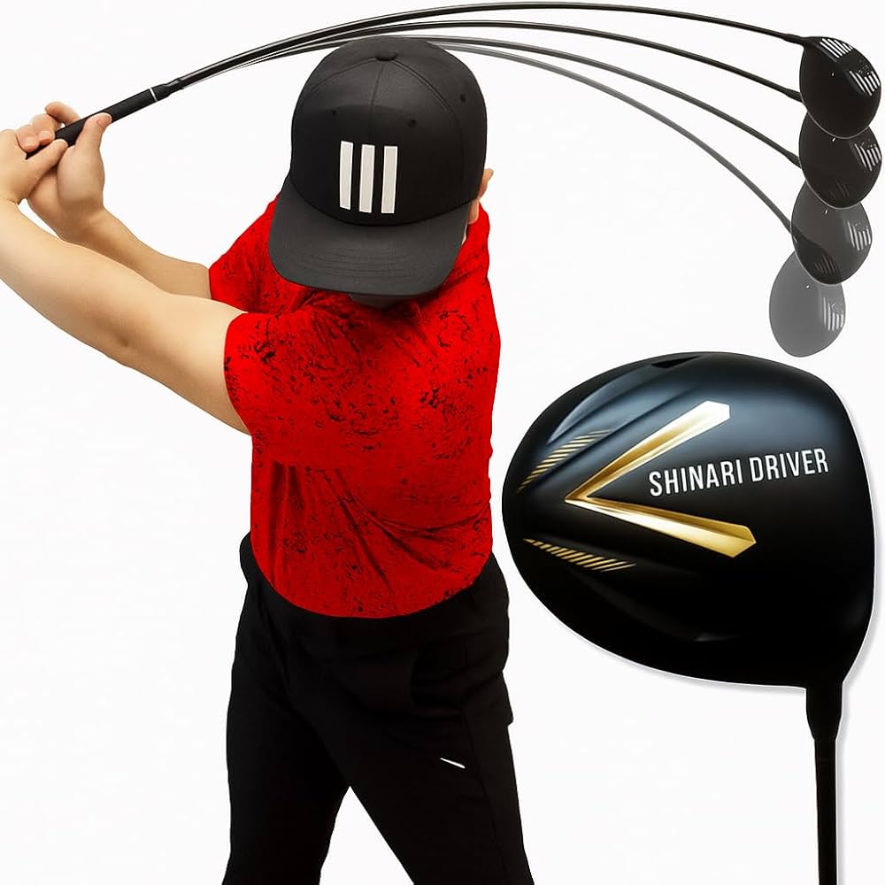 Amazon | 【やわらかいシャフトのドライバー】ゴルフ練習器具 まっすぐ