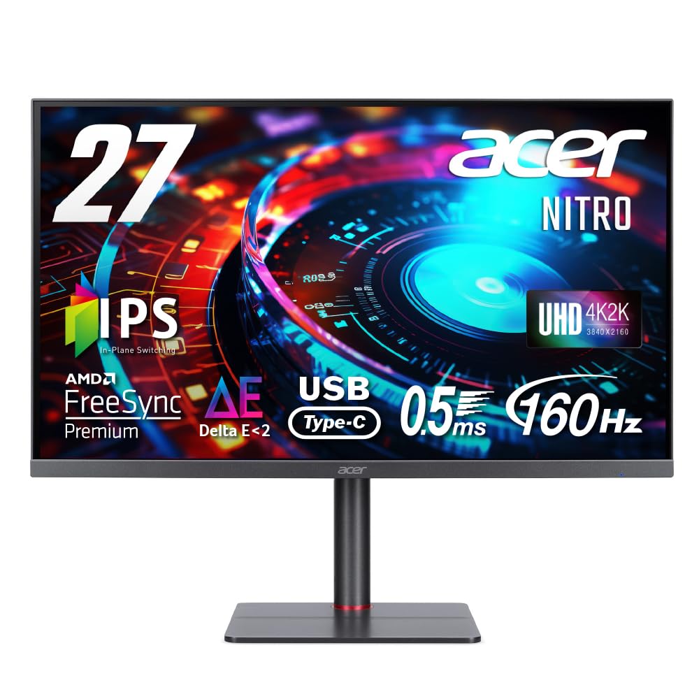 Amazon.co.jp: Acer ゲーミングモニター Nitro 27インチ 4K UHD IPS 非
