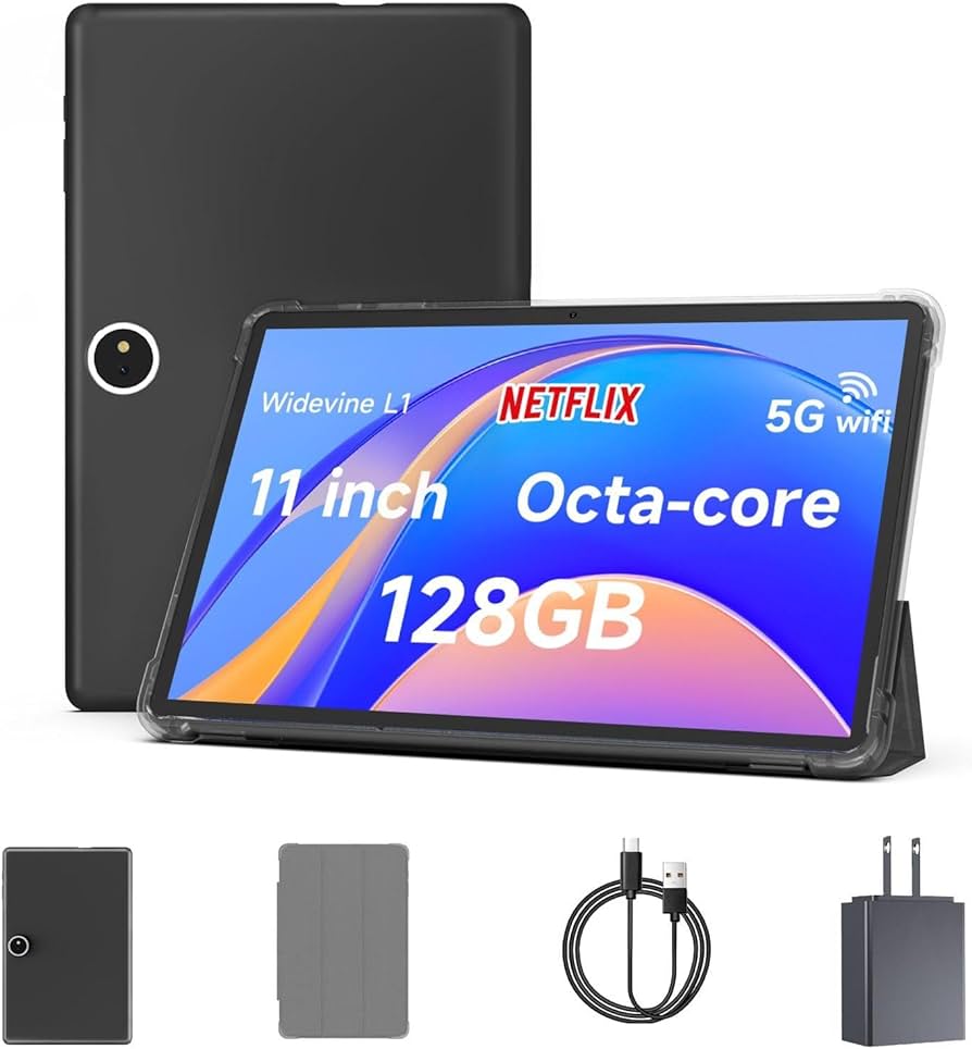 Amazon.com : 11 inch Tablet, 18GB + 128GB, Android 15 Tablet, 1TB