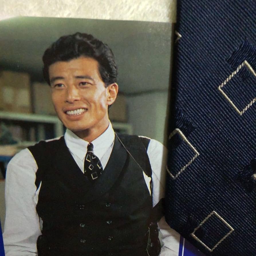 舘ひろし貴重廃盤ネクタイ あぶない刑事ネクタイ