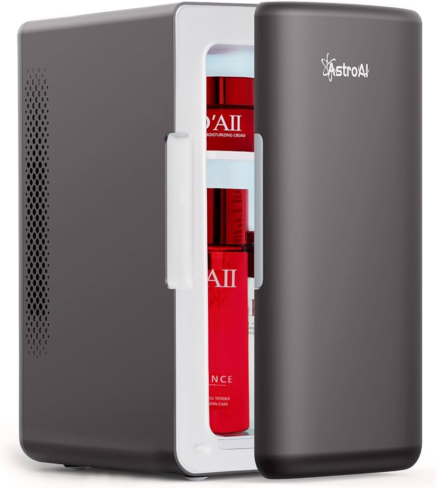 Amazon | AstroAI 冷蔵庫 小型 6L ミニ冷蔵庫 小型冷蔵庫 保温 冷温庫