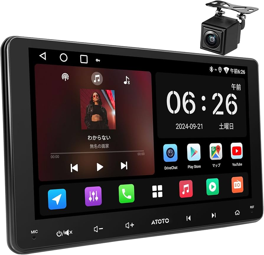 Amazon.co.jp: [9インチ] ATOTOZONE A5L Androidナビ2DINディスプレイ