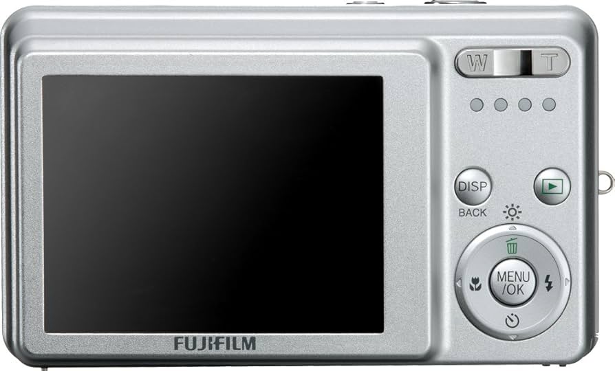 Câmera digital Fujifilm Finepix J10 8,2 MP com zoom óptico 3x