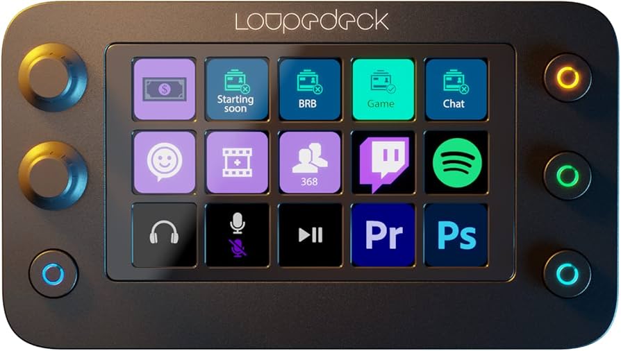 Amazon.com: Loupedeck Live S - The Streaming Console for Desktop