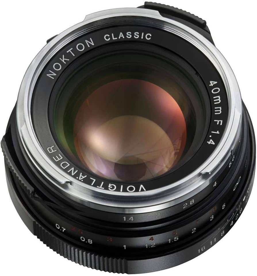 Amazon.com : Voigtlaender Nokton Classic Lens 40 mm / F1.4