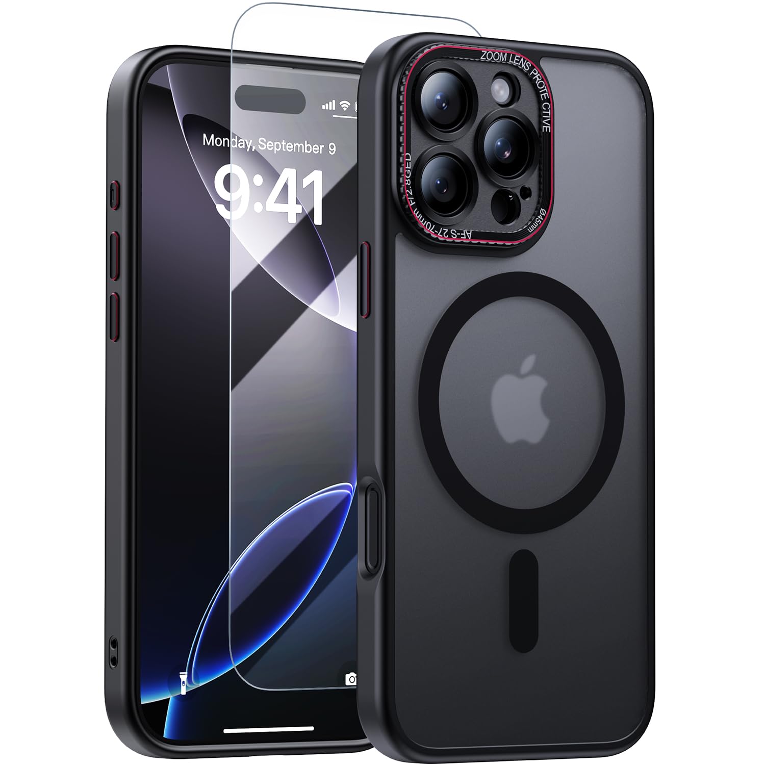 Amazon.com: JUESHITUO for iPhone 16 Pro Max Case with 1X Screen