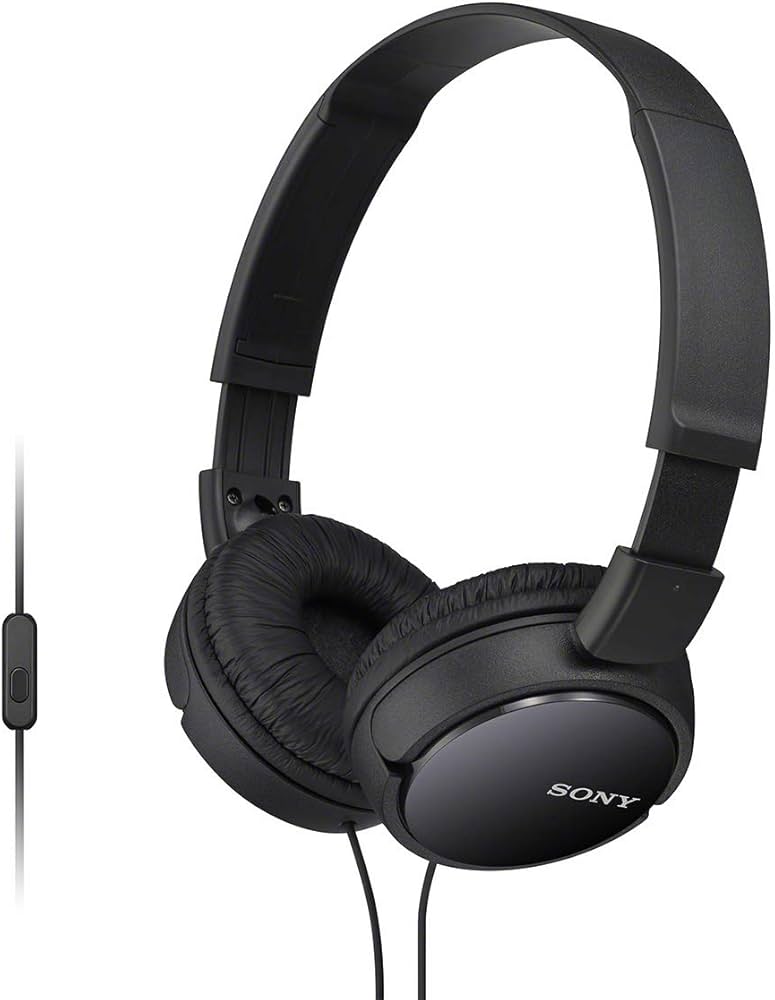 Amazon.com: Sony MDR-ZX110AP Extra Bass Wired Headphones with Mic