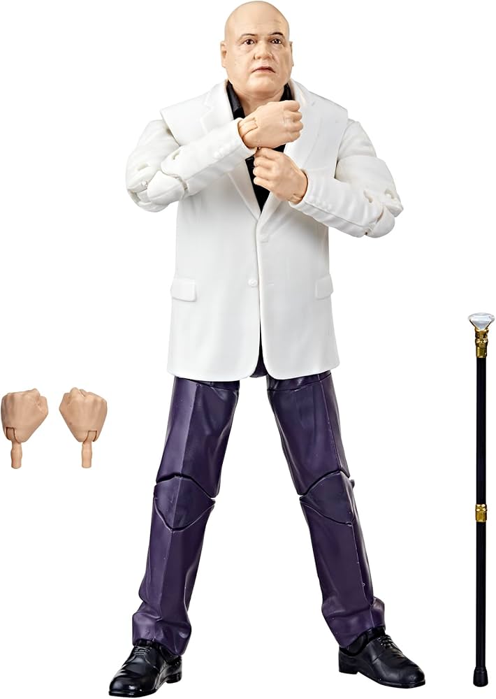 Amazon.com: Marvel Legends Series Kingpin, Hawkeye Collectible 6