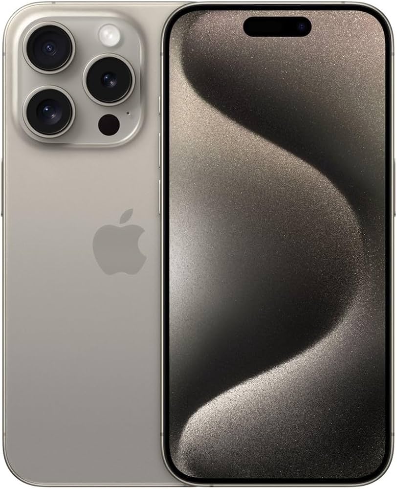 Amazon.com: Apple iPhone 15 Pro Max, 512GB, Natural Titanium