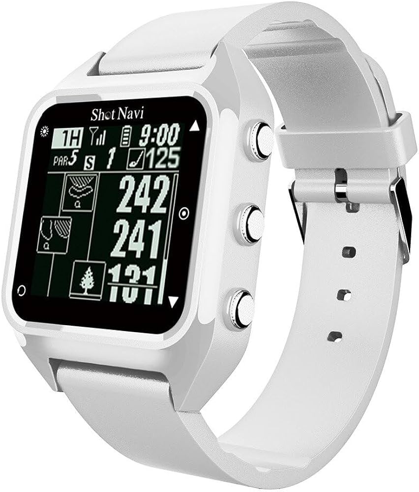 Amazon | ショットナビ ハグ GPSゴルフナビ 腕時計型 Shot Navi Hug