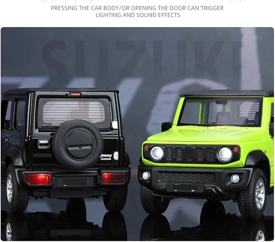 Amazon | ダイキャストカー 1 24 スズキジムニー合金ダイカストカー