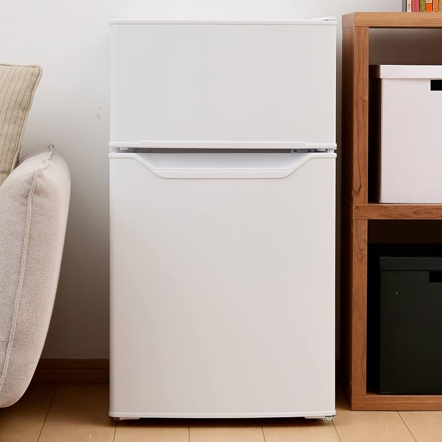 Amazon | [山善] 冷蔵庫 幅47.4cm 86L 右開き YFR-D91(W) ホワイト