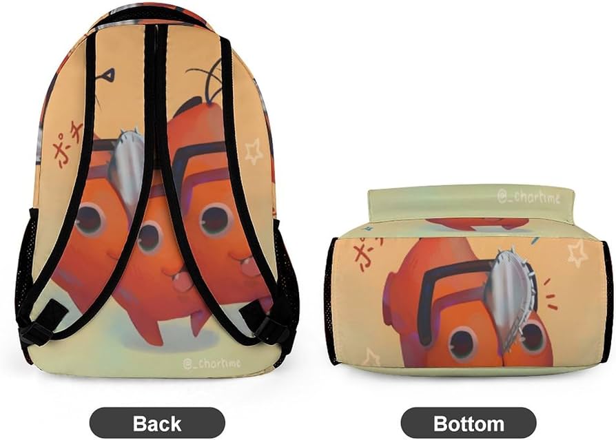 Amazon.co.jp: チェンソーマン デンジ ポチタ 双肩バッグ リュック