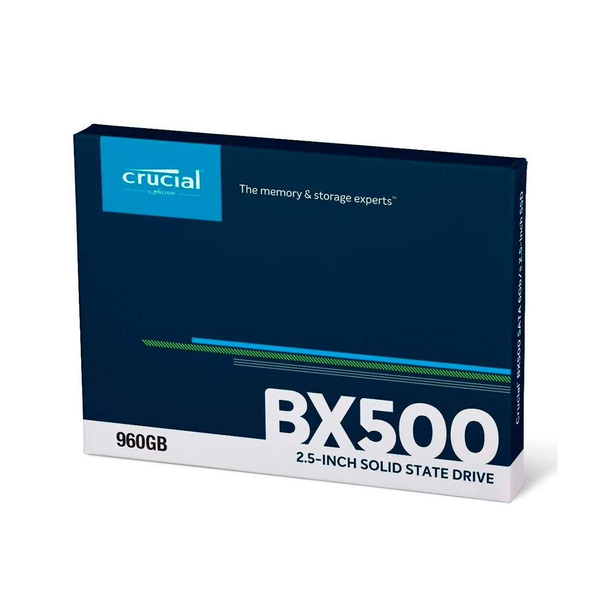 Amazon.com: Crucial BX500 960GB 3D NAND SATA 2.5-Inch Internal SSD