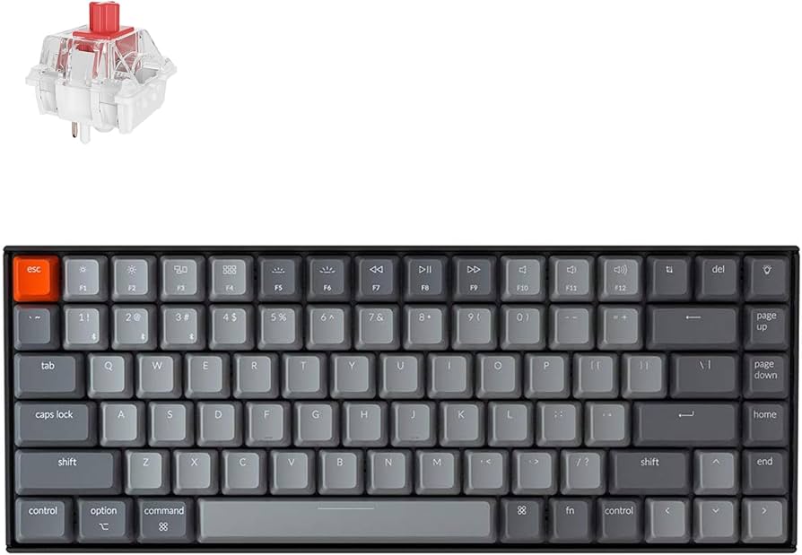 Amazon.com: Keychron K2 75% Layout Bluetooth Mechanical Keyboard