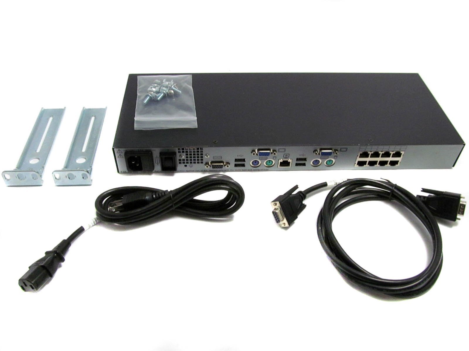 Amazon.com: HP Server Console Switch 0x2x8 - KVM Switch - 8 Ports