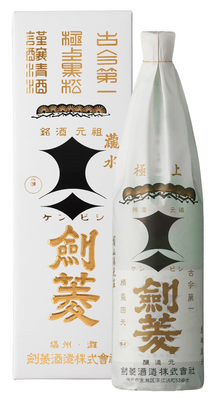 Amazon.co.jp: 剣菱酒造 極上黒松剣菱 箱入 [ 日本酒 兵庫県 1800ml